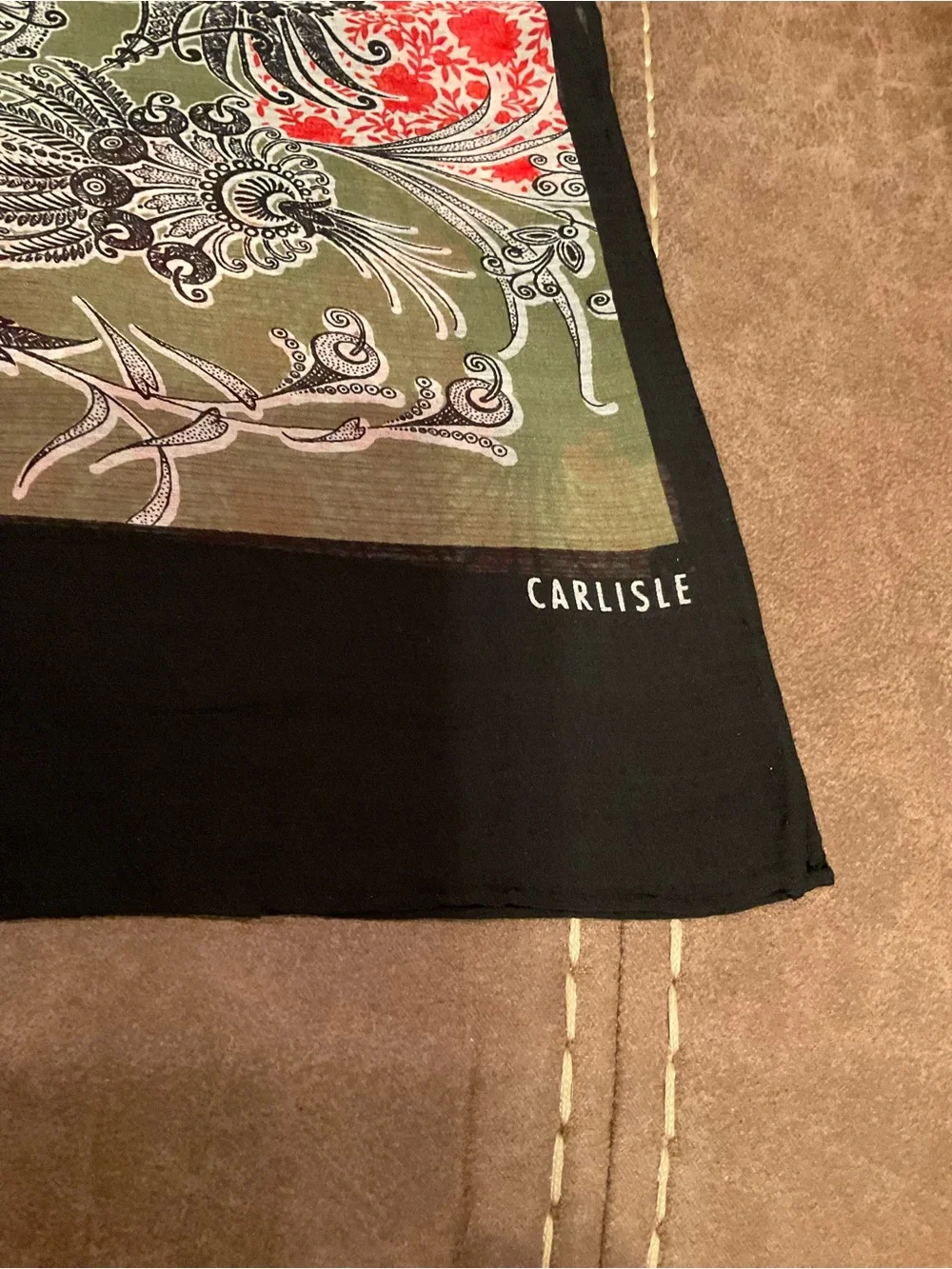 Carlisle Colorful Silk Scarf